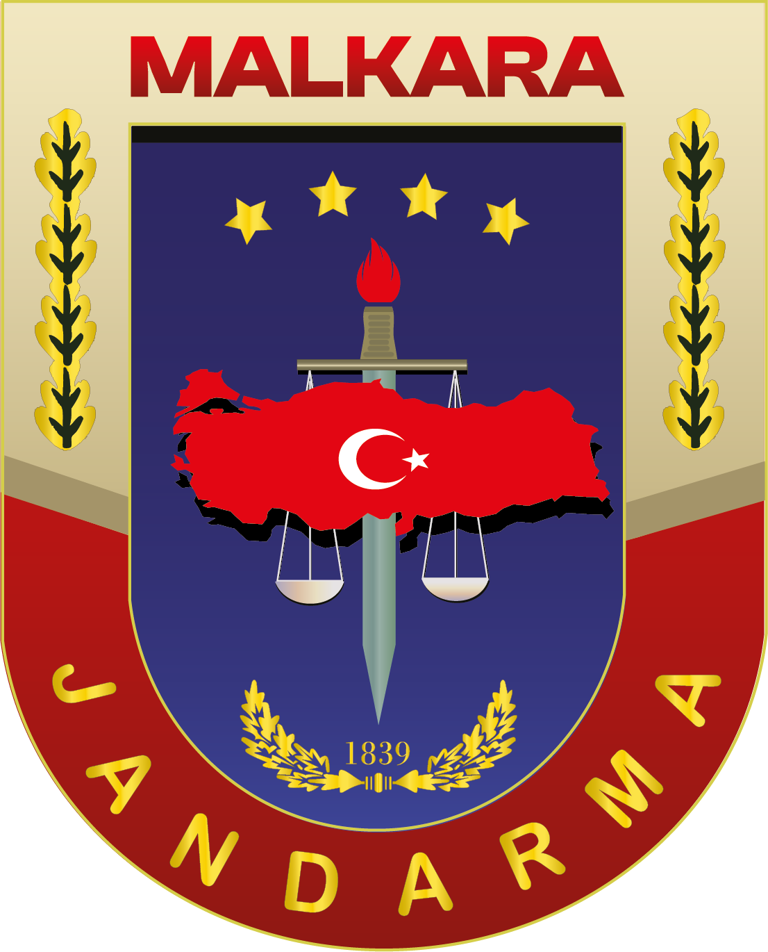 Malkara İlçe Jandarma Komutanlığı Logo